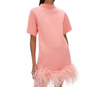 NEW RACHEL GILBERT rita mini dress in peach